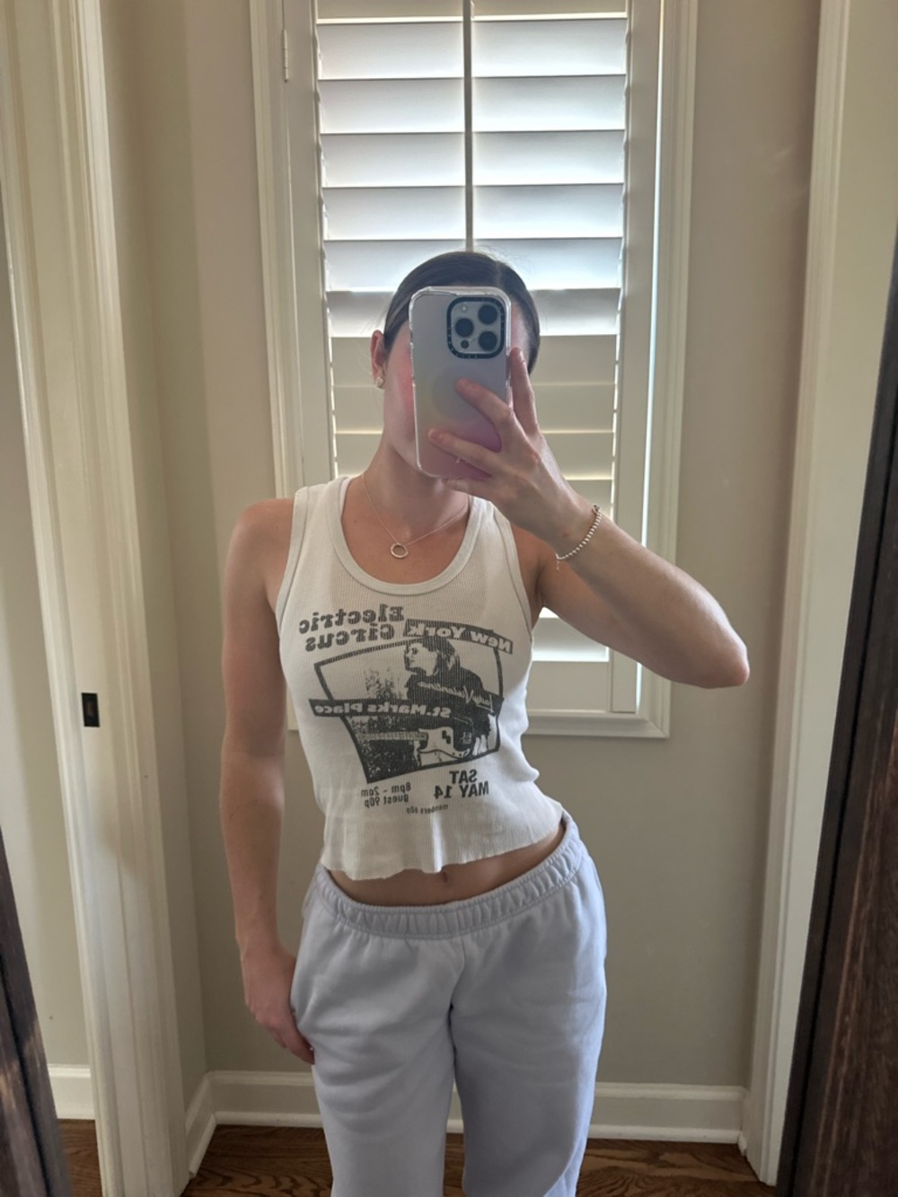 Graphic tank top